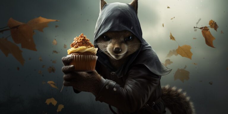 Gyorsan lebukott a sütitolvaj mókus