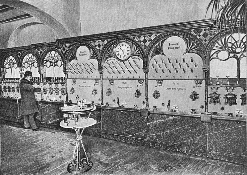 Az első Automat Berlinben. Forrás: Wikipédia