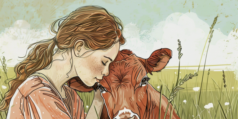 A tehenek ölelgetése… a teheneknek is jó!