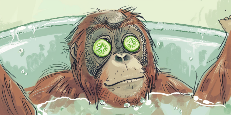 Még nem láttak ilyet: gyógynövénnyel kezelte a sebét egy vadon élő állat