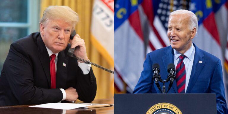 Összecsapott Donald Trump és Joe Biden, de abban nem volt köszönet