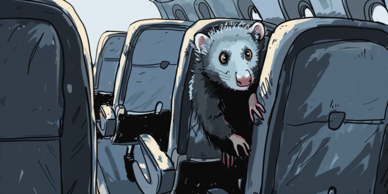 Oposszum miatt késett egy repülő Kínában