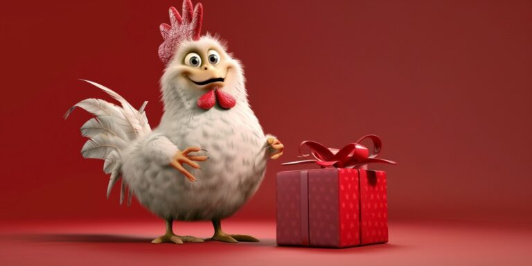 A csirkék is elpirulnak, ha izgatottak lesznek