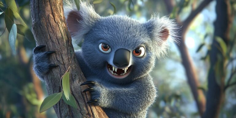 Szörnykoalák tartják rettegésben a turistákat Ausztráliában