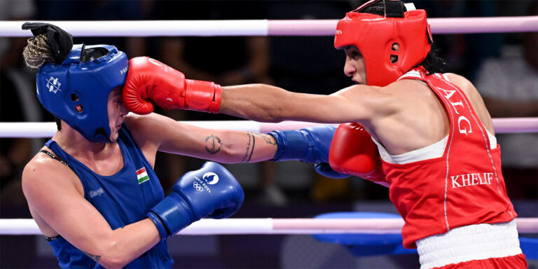 Boksz: legyőzte az algériai Helif Hámori Lucát