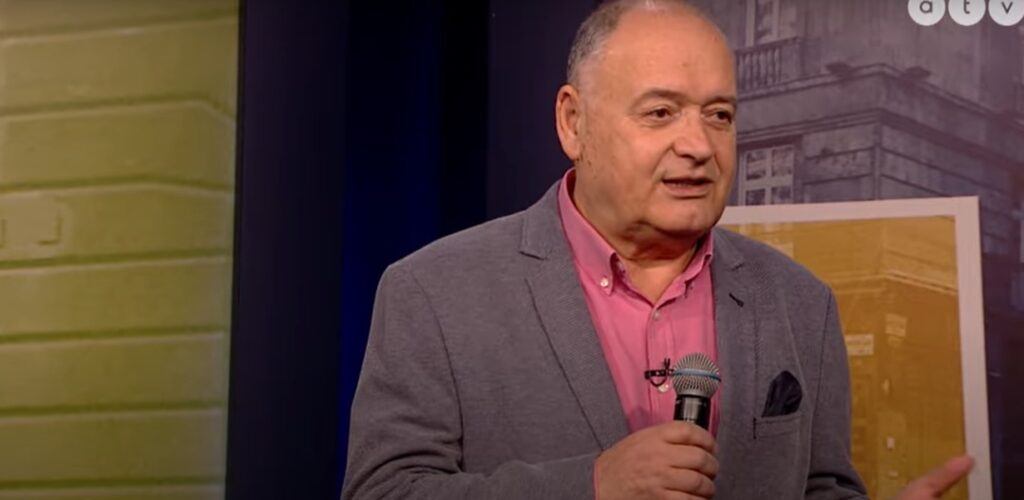 Forgács Gábor. Forrás: Youtube/ATV