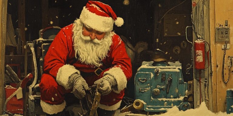 Elromlott a Mikulás szánja, hiába várják őt idén Sheffieldben