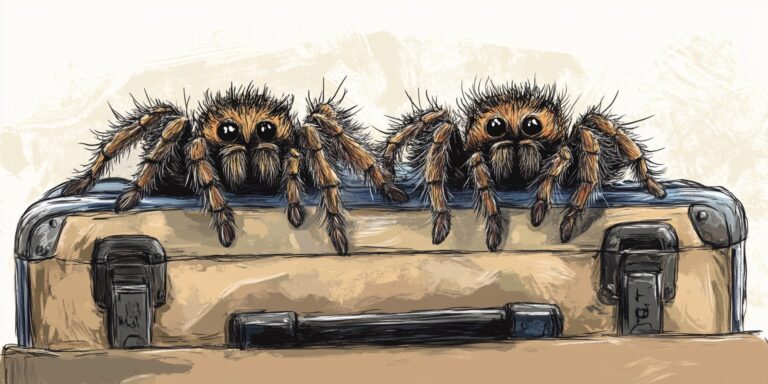 Háromszáz madárpókkal a testén próbált kereket oldani egy csempész