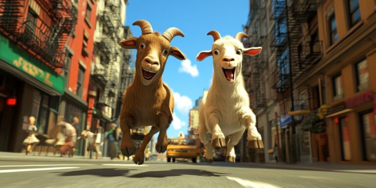 Agresszív kecskéket fogott el a rendőrség