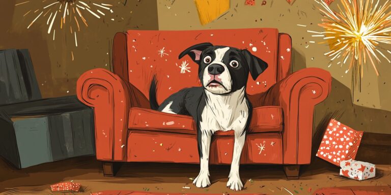 Nem jó, ha babusgatjuk a petárdáktól rettegő állatot