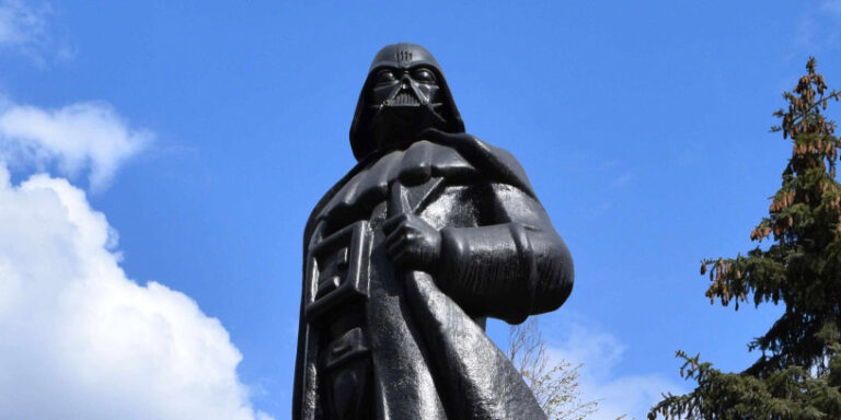 A hét műtárgya: Darth Vader-szobor újrahasznosítással