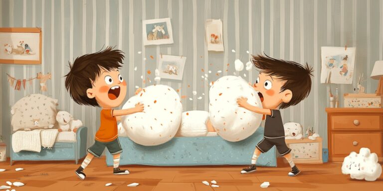 A koronavírus miatt lett profi sport a párnacsata