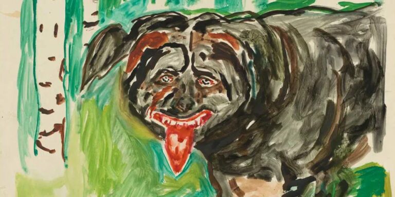 A hét műtárgya: Dühös kutya