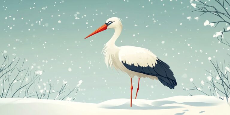 Havas gólyát fotóztak Kistokajon