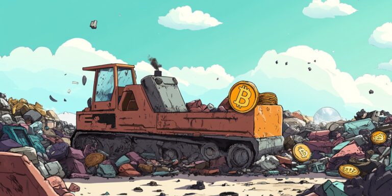 Valaki véletlenül kidobott 8000 bitcoint