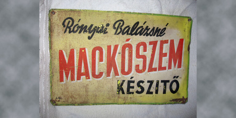 Ez is egy szakma volt: a mackószem-készítő