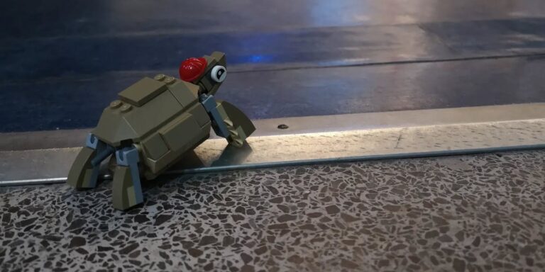 Legóból készült lábat kapott Root, a mozgássérült teknős