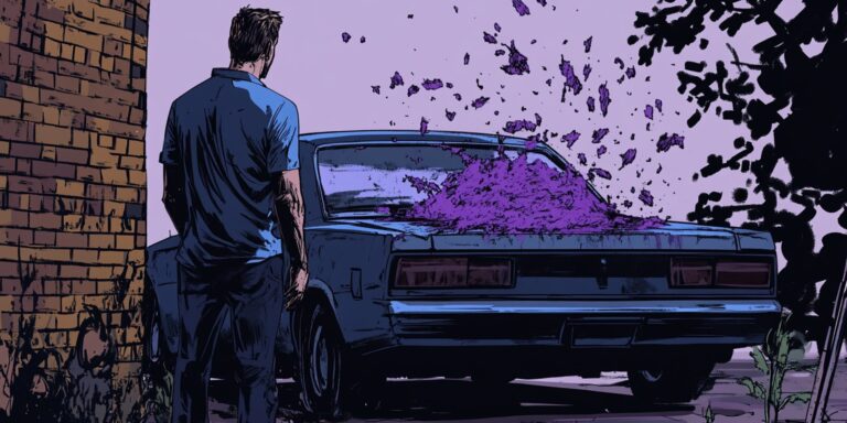 Miféle állat rakja azt a nagy lila kakát a kocsikra és a járdákra?