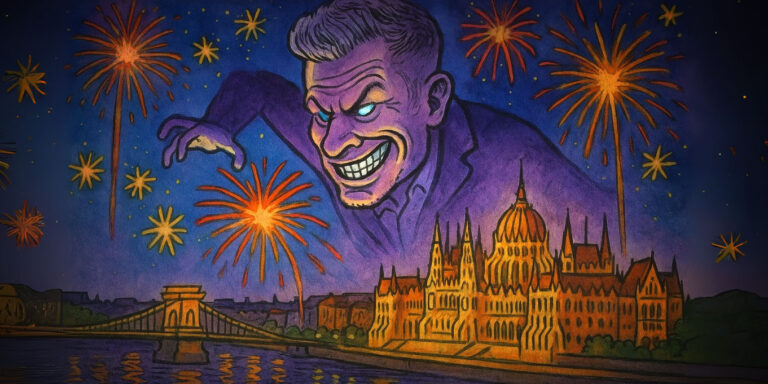 Áruló Péter is szerepelt a tűzijátékot kísérő szövegben