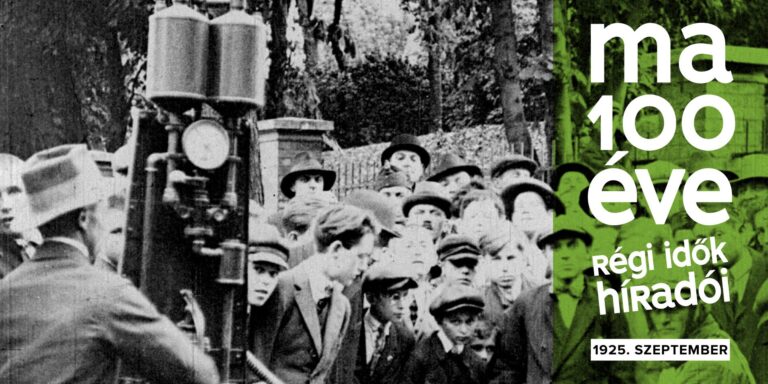 Óriásrepülő Mátyásföldön, autóverseny a budai hegyekben és egy elrabolt menyasszony – erről szót a híradó száz éve