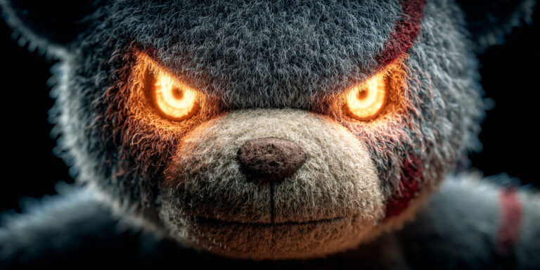 Lebukott egy gonosz plüssmaci