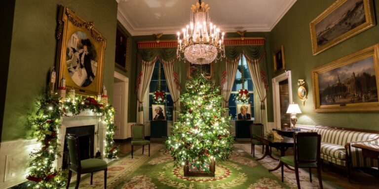 Milyen lett Melania Trump idei karácsonyi díszítése?