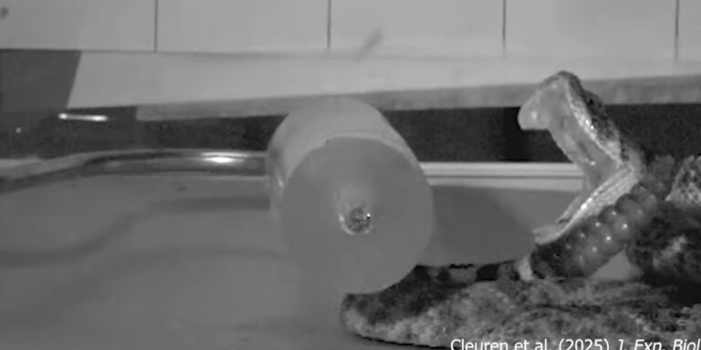 Szuperlassított videón láthatjuk, hogy harapnak a kígyók