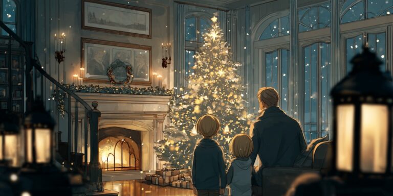 Mit keres egy fa a nappaliban karácsonykor?