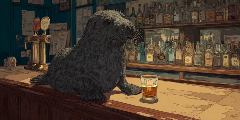 Fóka tévedt be egy sörözőbe Új-Zélandon