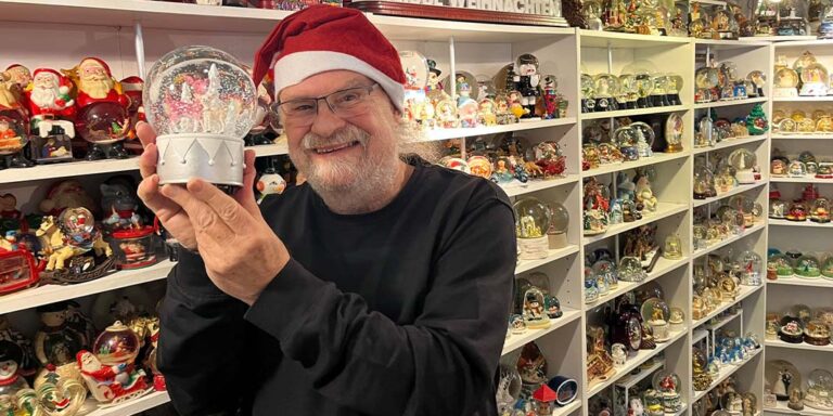 11 ezer különböző hógömböt gyűjtött össze egy német férfi