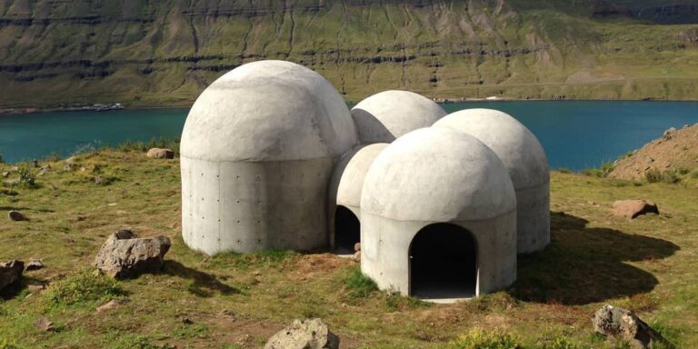 A hét műtárgya: az éneklő betongombák Izlandon