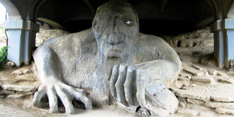 A hét műtárgya: a 6 ezer kilós troll