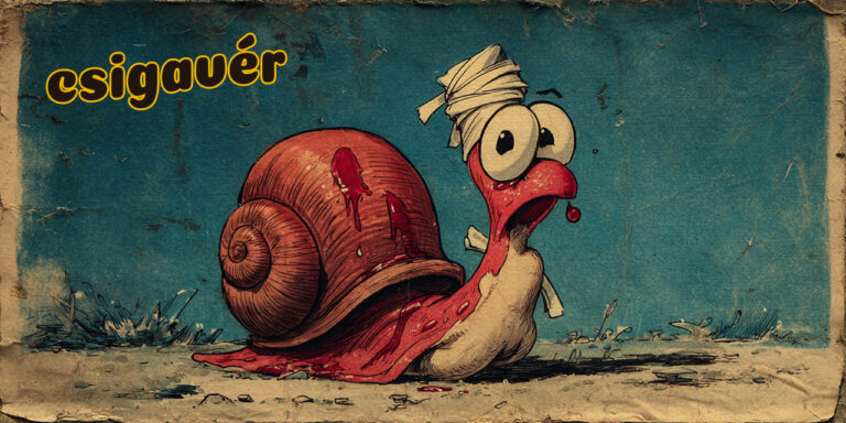 Jó reggelt! Csigavér!