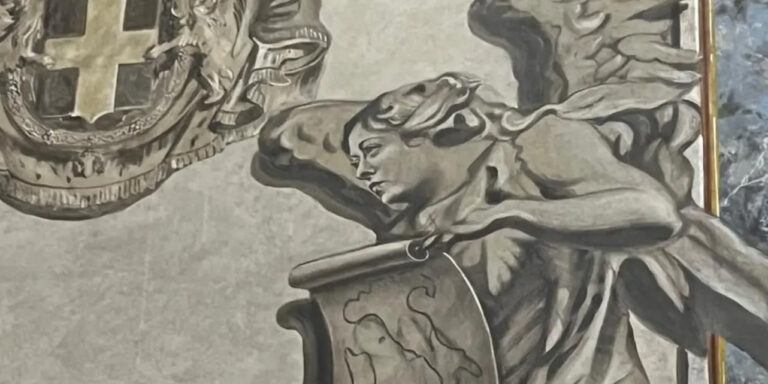 Az olasz miniszterelnök arcát vette fel egy templomi angyal