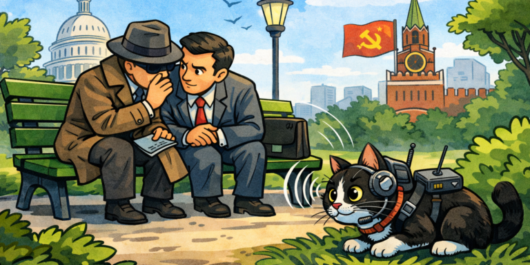 Macskákat akartak kiképezni kémnek, de nem nagyon sikerült