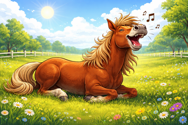 Hogy tudnak a lovak olyan különös hangon nyeríteni?