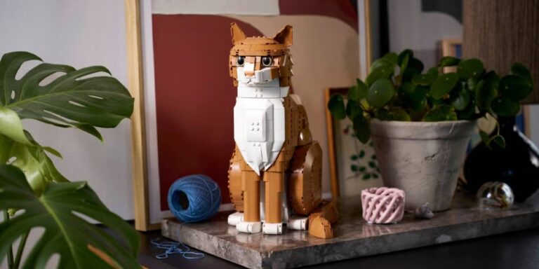 Allergiás vagy a macskaszőrre? Rakd ki a kedvencedet legóból!