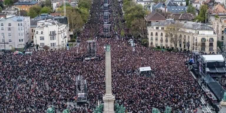 Tízezrek buliznak a Hősök terén, varjak karmából mentettek ki egy bébiborzot – híradó